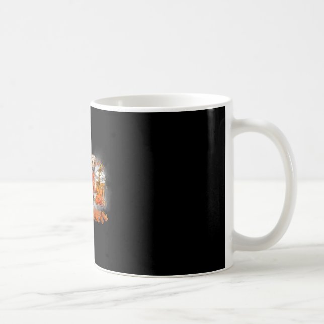 Tis The Season Pumpkin Spice Latte Golden Hallowee Coffee Mug (Right)