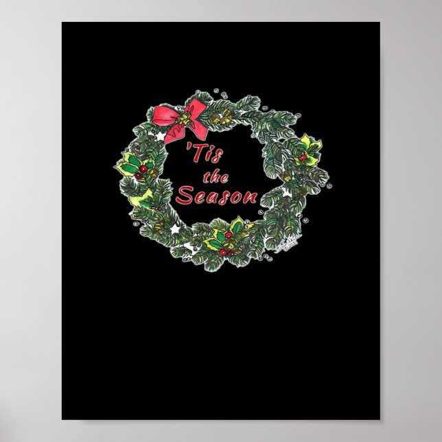 Tis The Season Shadowed Poster (Front)