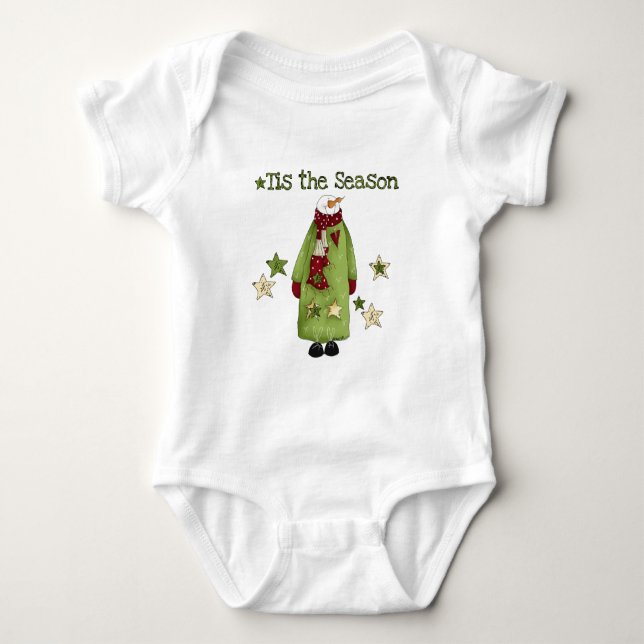 Tis the Season Snowman T-shirts and Gifts (Front)