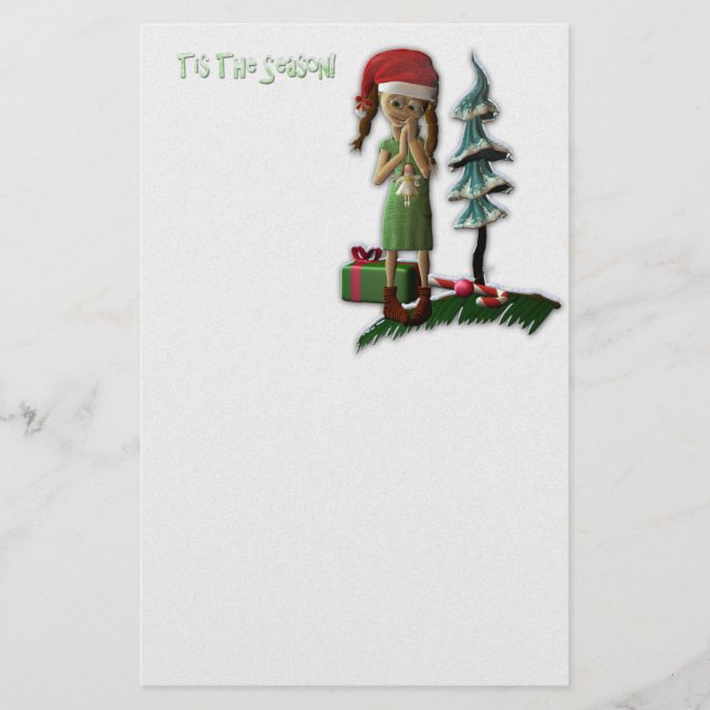 Tis The Season Stationery (Front)