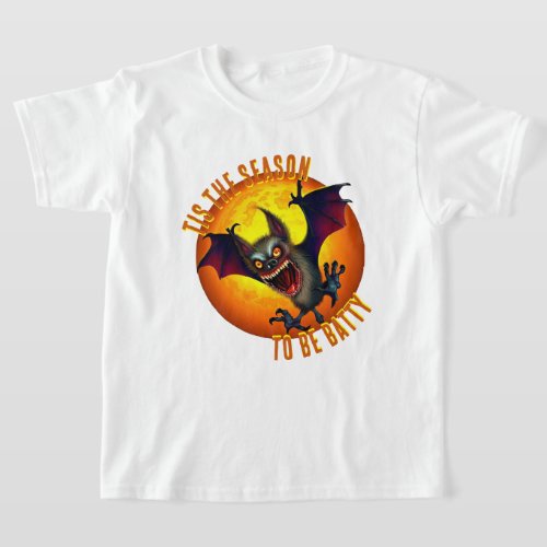 Tis the Season To Be Batty Vampire Bat T_Shirt