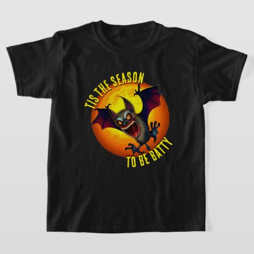 Tis the Season To Be Batty Vampire Bat T_Shirt
