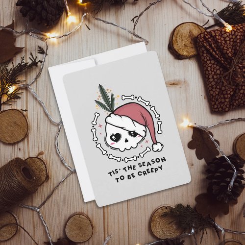Tis The Season To Be Creepy  Holiday Card