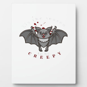 Tis The Season To Be Creepy Plaque