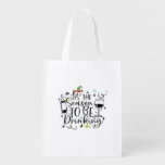Tis The Season To Be Drinking Grocery Bag