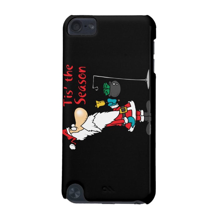 tis the season to be giving donation santa toon iPod touch (5th generation) cases