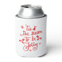 tis the season to be jolly can cooler