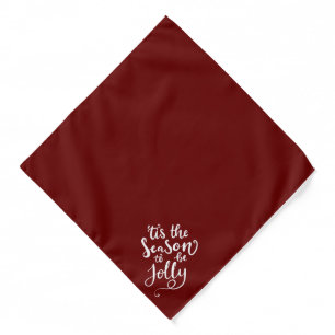 Tis the Season to be Jolly Christmas Bandana