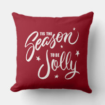 Tis The Season To Be Jolly Hand lettered