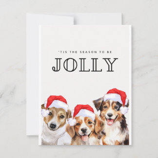 Tis the season to be jolly holiday card