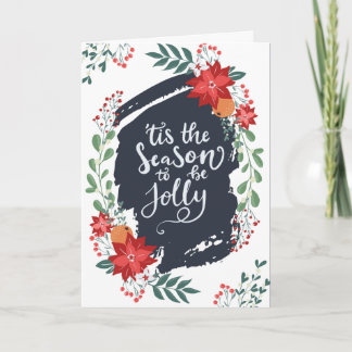 'Tis the Season to be Jolly | Photo Holiday Card