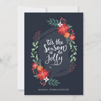 'Tis the Season to be Jolly | Photo Holiday Card