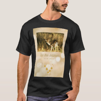Tis The Season To Be Jolly Reindeer T-Shirt