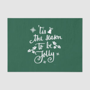 tis the season to be jolly tissue paper