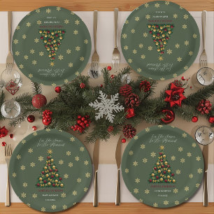Tis the Season to be Married Bridal Shower Paper Plates