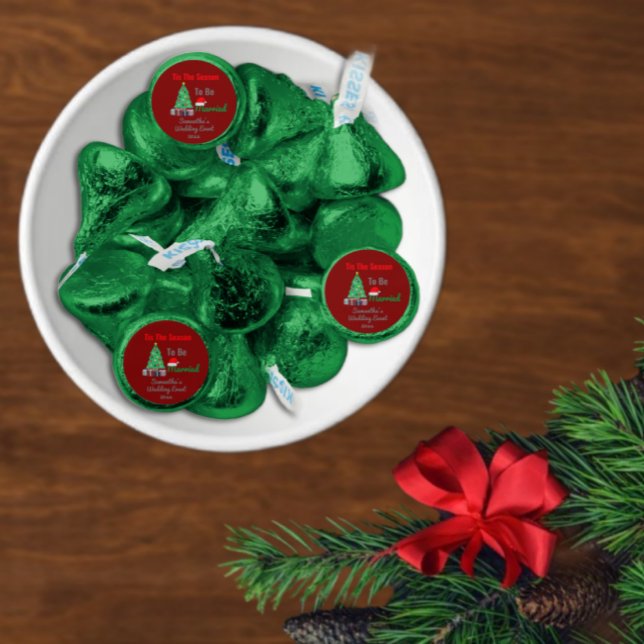 Tis The Season To Be Married Hershey®'s Kisses® (Creator Uploaded)