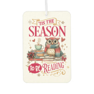 'Tis The Season to Be Reading Air Freshener
