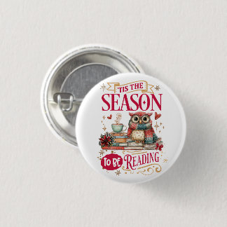 'Tis The Season to Be Reading  Button