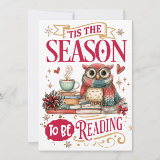 'Tis The Season to Be Reading  Holiday Card