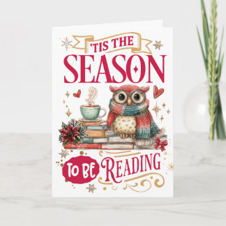 'Tis The Season to Be Reading  Holiday Card