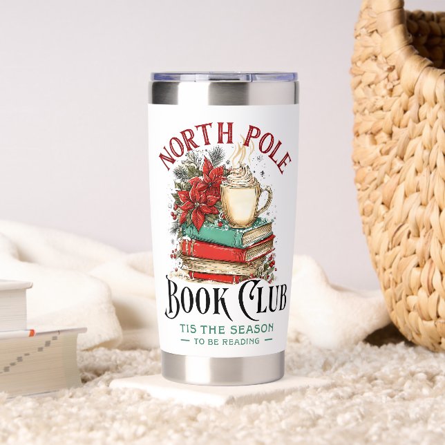 'Tis the Season to Be Reading  Insulated Tumbler (Living Room (Rotated))