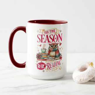 'Tis The Season to Be Reading Mug
