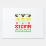 Tis The Season To Be Sigma Christmas Brainrot Iron Sign