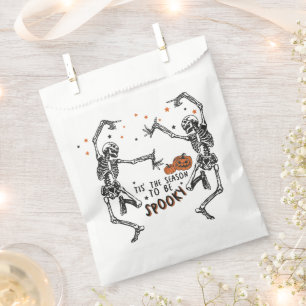 Tis' The Season to be Spooky Halloween Favor Bag