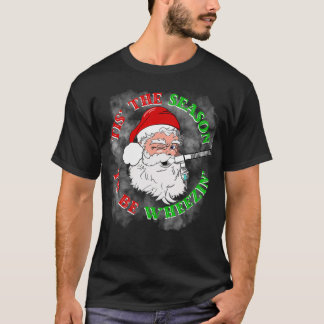 Tis The Season To Be Wheezin Respiratory Christmas T-Shirt