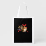 Tis The Season To Dolly Retro Classic Grocery Bag