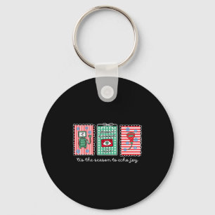 Tis The Season To Echo Joy Christmas Stamp Ultraso Keychain