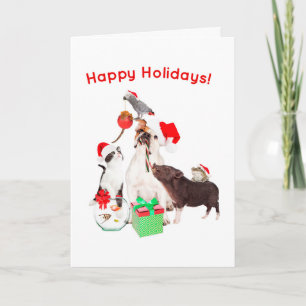 'Tis The Season To Get Along - Holiday Card