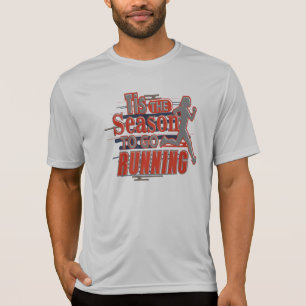 Tis the Season to go Running Winter Marathon T-Shirt