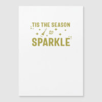 Tis The Season To Sparkle - Funny Sparkling Wine H