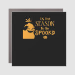 Tis The Season To Spooky Halloween Sarcastic Funny Car Magnet