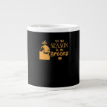 Tis The Season To Spooky Halloween Sarcastic Funny Giant Coffee Mug