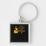 Tis The Season To Spooky Halloween Sarcastic Funny Keychain