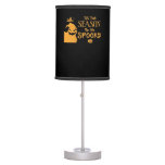 Tis The Season To Spooky Halloween Sarcastic Funny Table Lamp