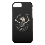 Tis The Season To Spooky Halloween Skeleton Vintag iPhone 8/7 Case