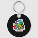 Tis The Season Turtle Pet Owner Christmas Festive  Keychain