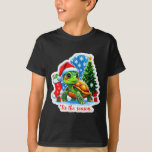 Tis The Season Turtle Pet Owner Christmas Festive  T-Shirt