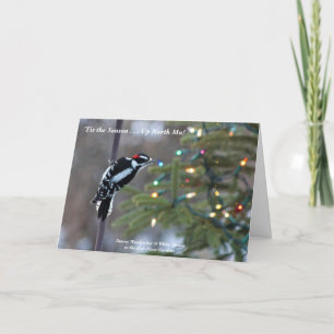 'Tis the Season Up North Mn! Merry Christmas Thank You Card