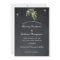 Tis the season wedding invitation christmas holly
