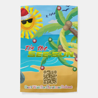 Tis The See Sun Christmas in the Summer) Garden Flag
