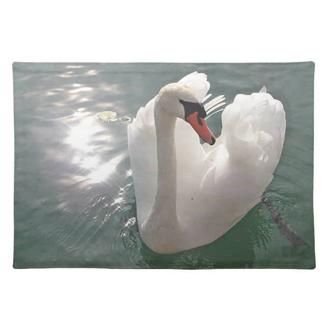 Tischset romantischer Schwan Placemat (Front)