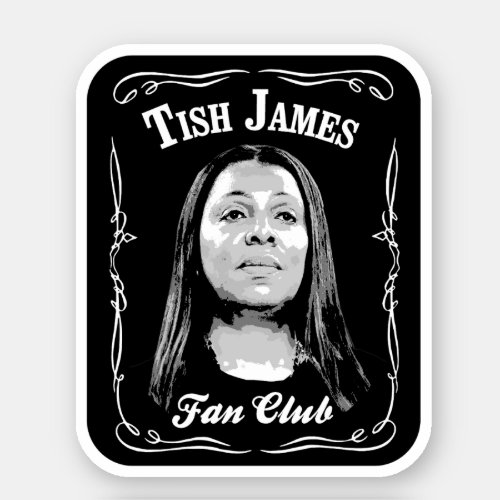 Tish James Fan Club Sticker