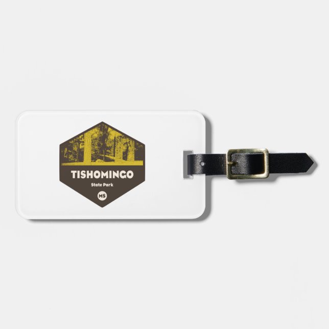 Tishomingo State Park Mississippi Luggage Tag (Front Horizontal)