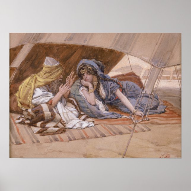 Tissot - Abram's Counsel To Sarai Poster (Front)