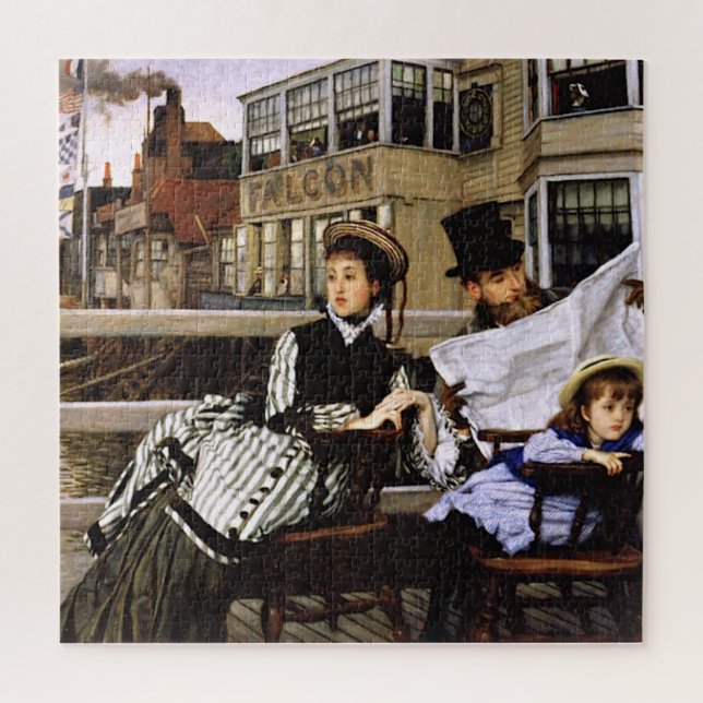 Tissot - Waiting for the Fairy, Jigsaw Puzzle (Vertical)
