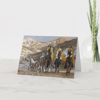 Tissot's "the Magi Journeying" Card by stvsmith2009 at Zazzle